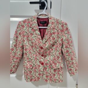 TALBOTS GOOD CONDITION FLORAL BLAZER